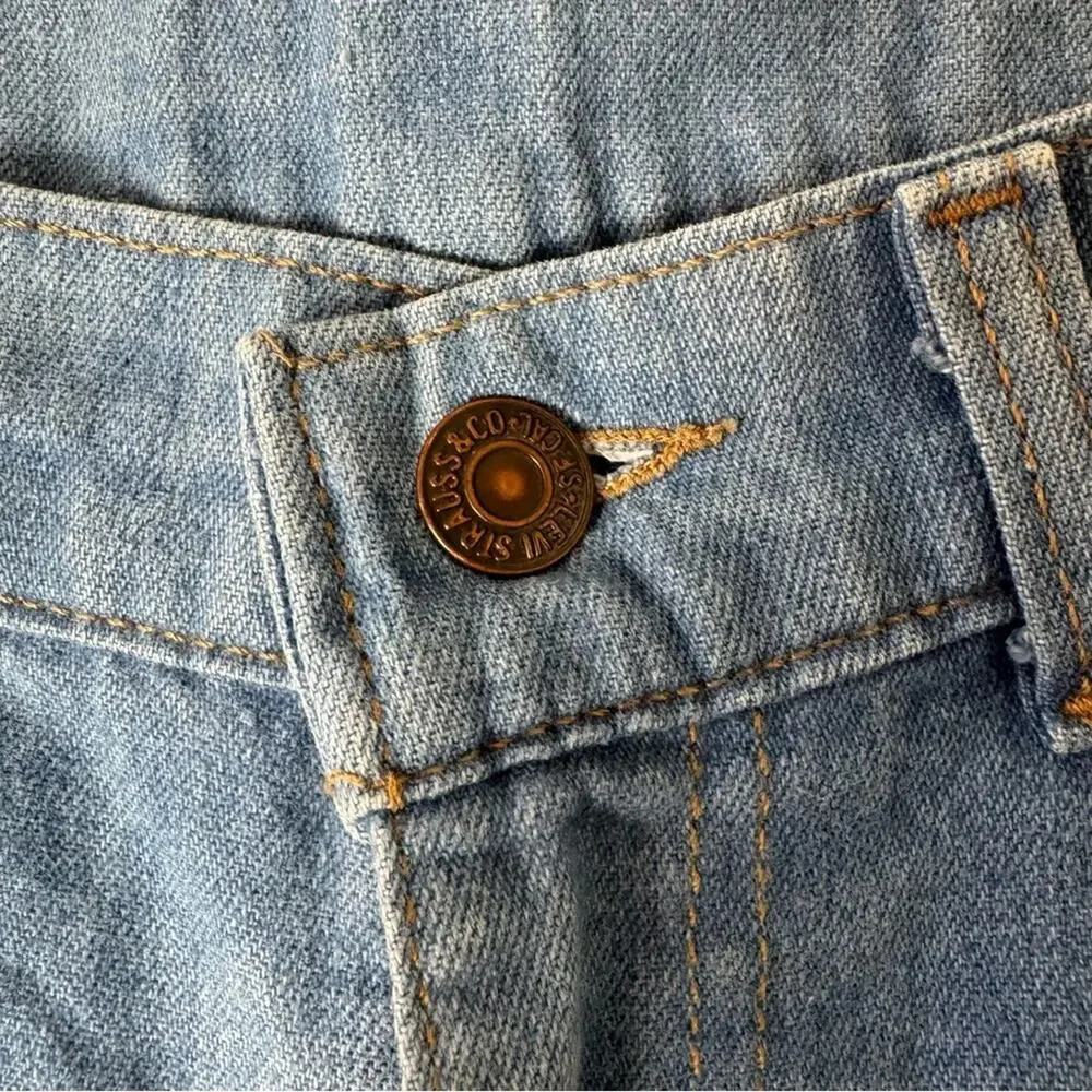 Levi's Vintage 1970's Orange Tab Denim Jeans‎ 33x32
